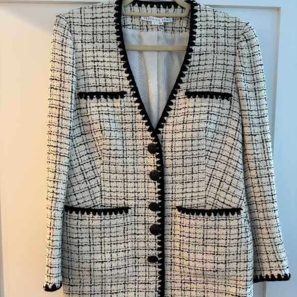 Veronica Beard Albia Tweed Jacket - Picture 4 of 6